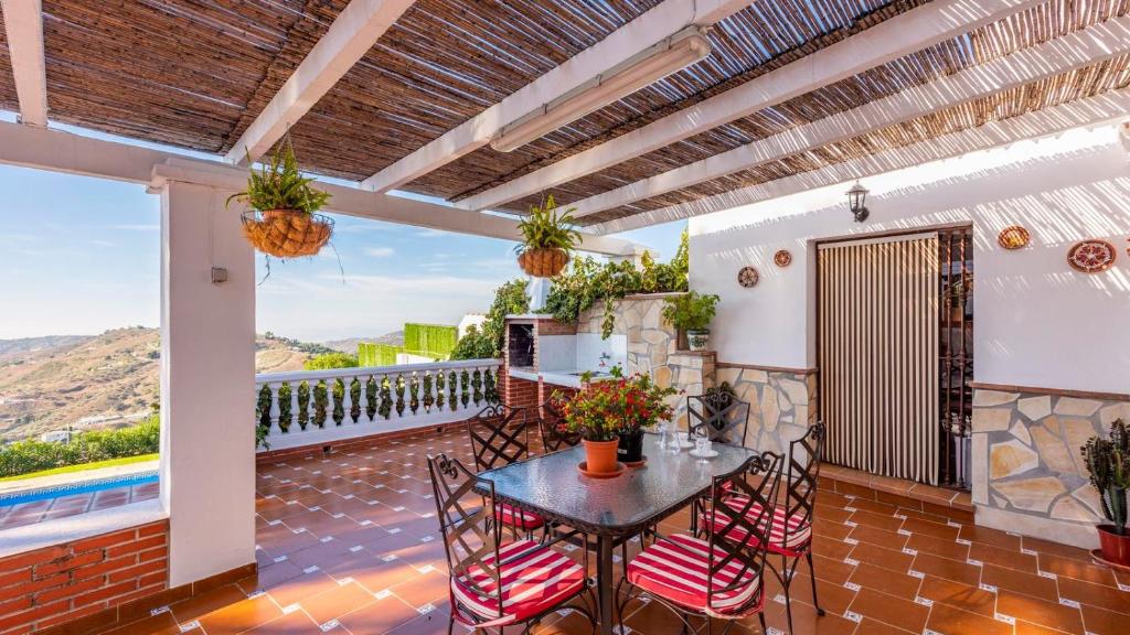 Balkón nebo terasa v ubytování Villa Las Flores Frigiliana by Ruralidays