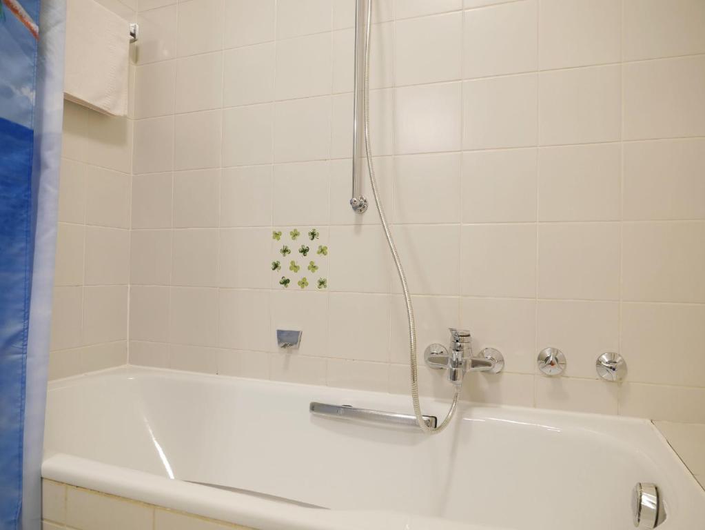 Koupelna v ubytování Seebach-Hotel