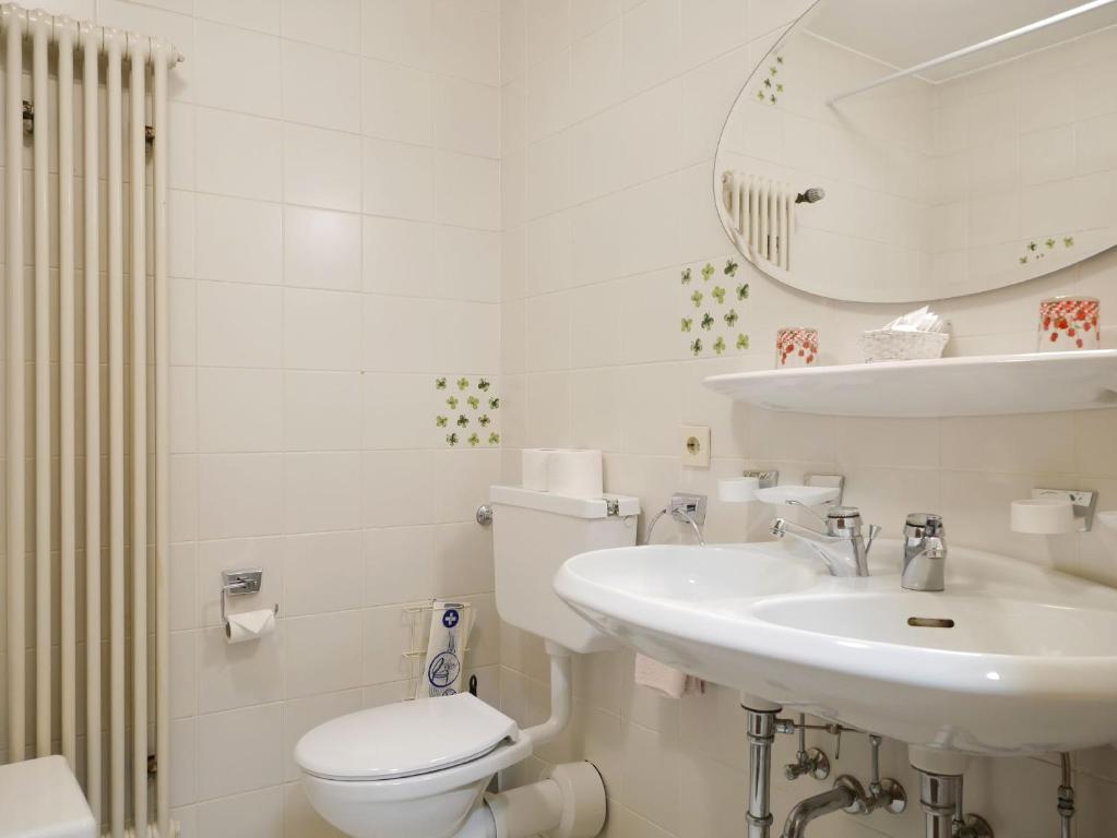 Koupelna v ubytování Seebach-Hotel