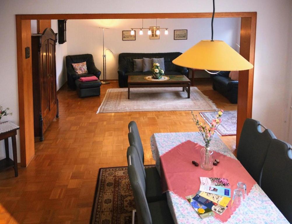 Posezení v ubytování Wachholz, Ferienwohnung