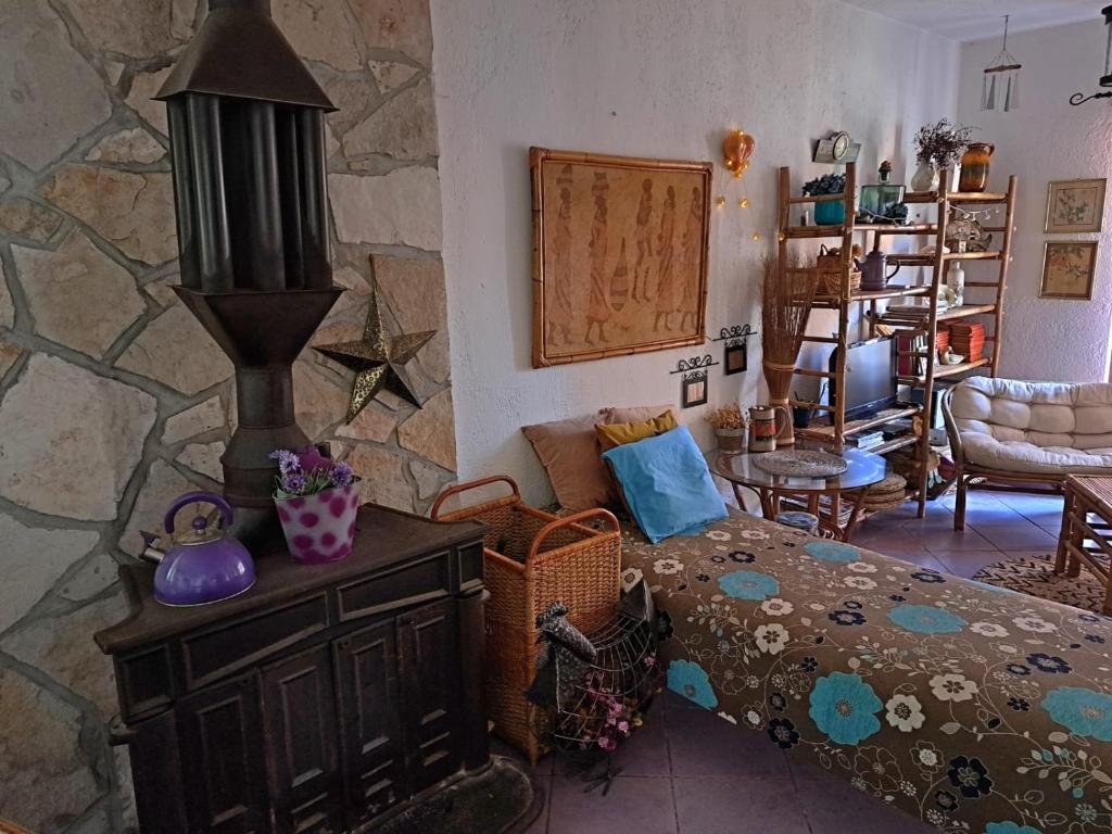 Posezení v ubytování Apartman Mafini