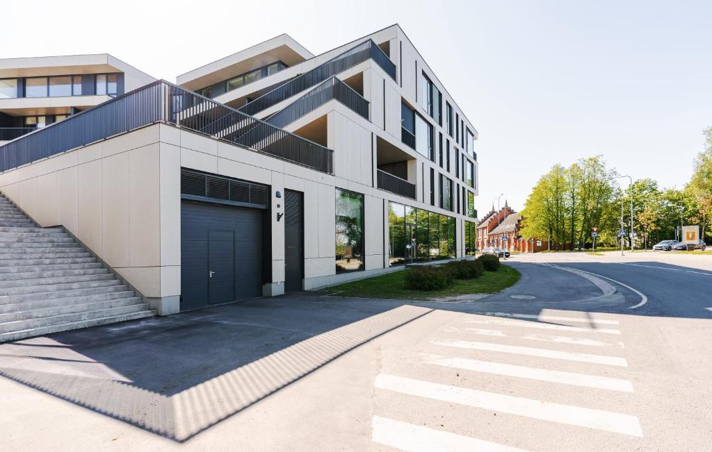 Budova, kde se apartmán nachází