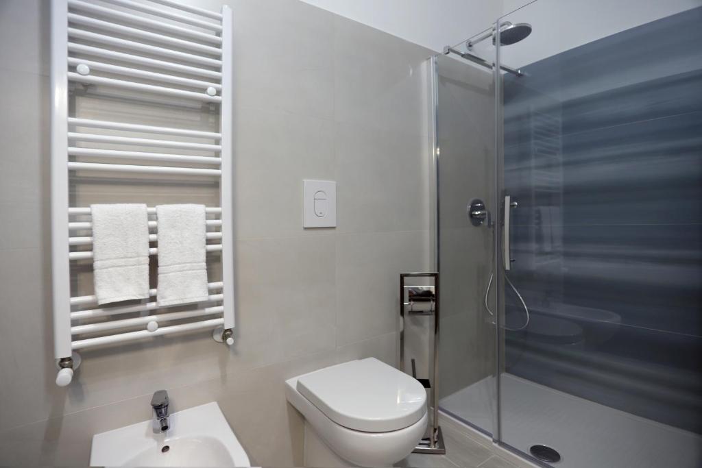 Koupelna v ubytování B&B AlMare