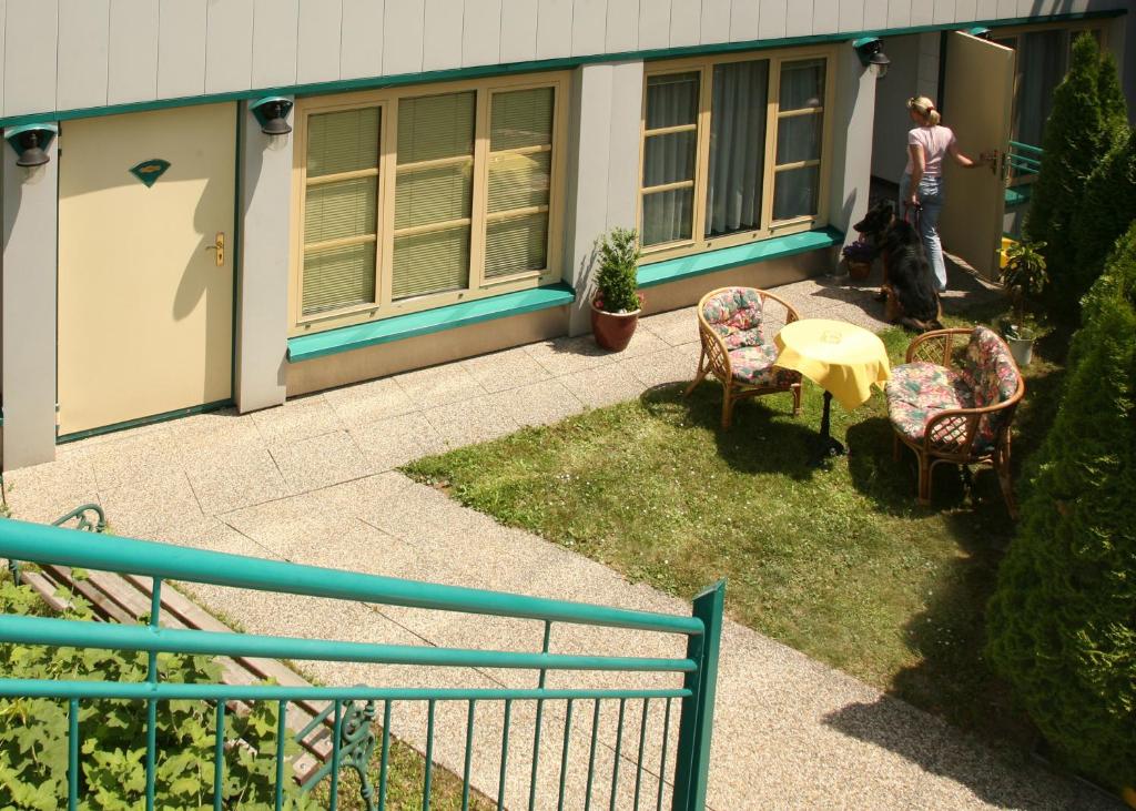 Zahrada ubytování Hotel Asperner Löwe