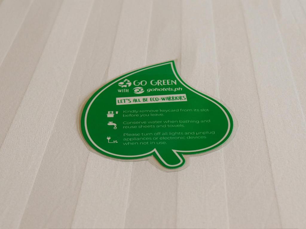 Certifikát, hodnocení, plakát nebo jiný dokument vystavený v ubytování Go Hotels Timog