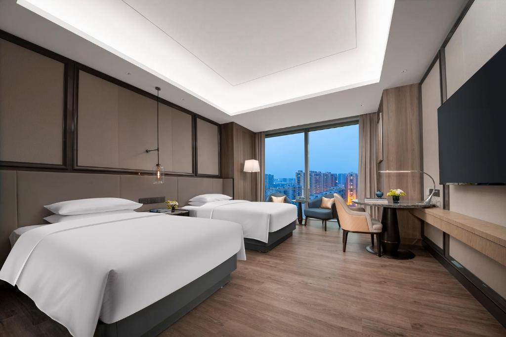 Crowne Plaza Hangzhou Linping, an IHG Hotel - Camera Doppia Standard Con Due Letti Matrimoniali