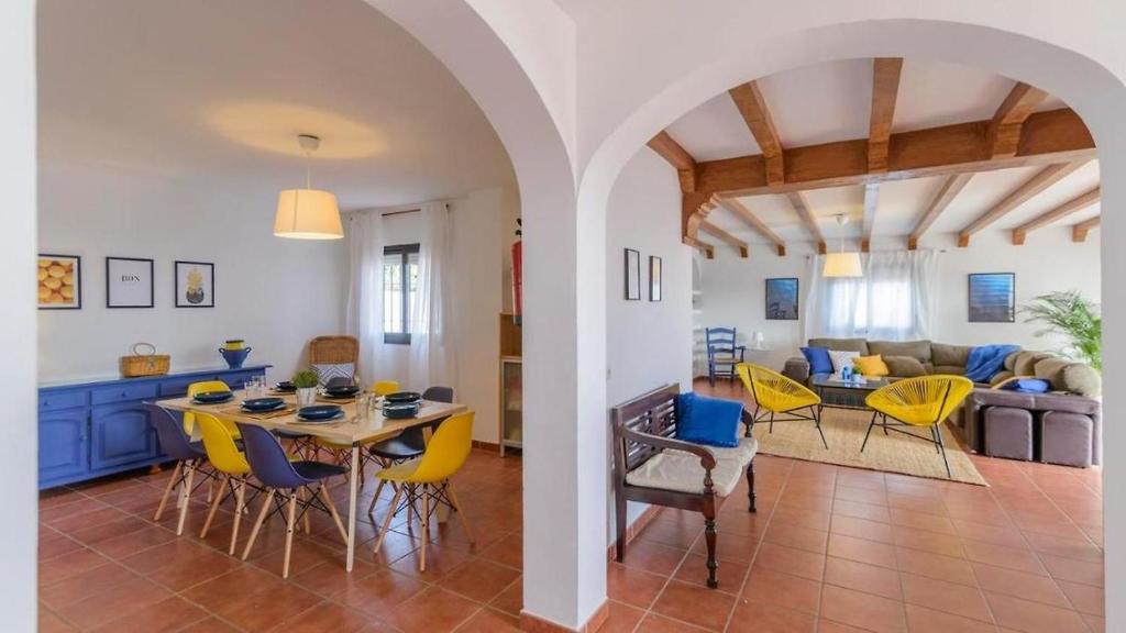 Posezení v ubytování VILLA CARMEN MENYBER