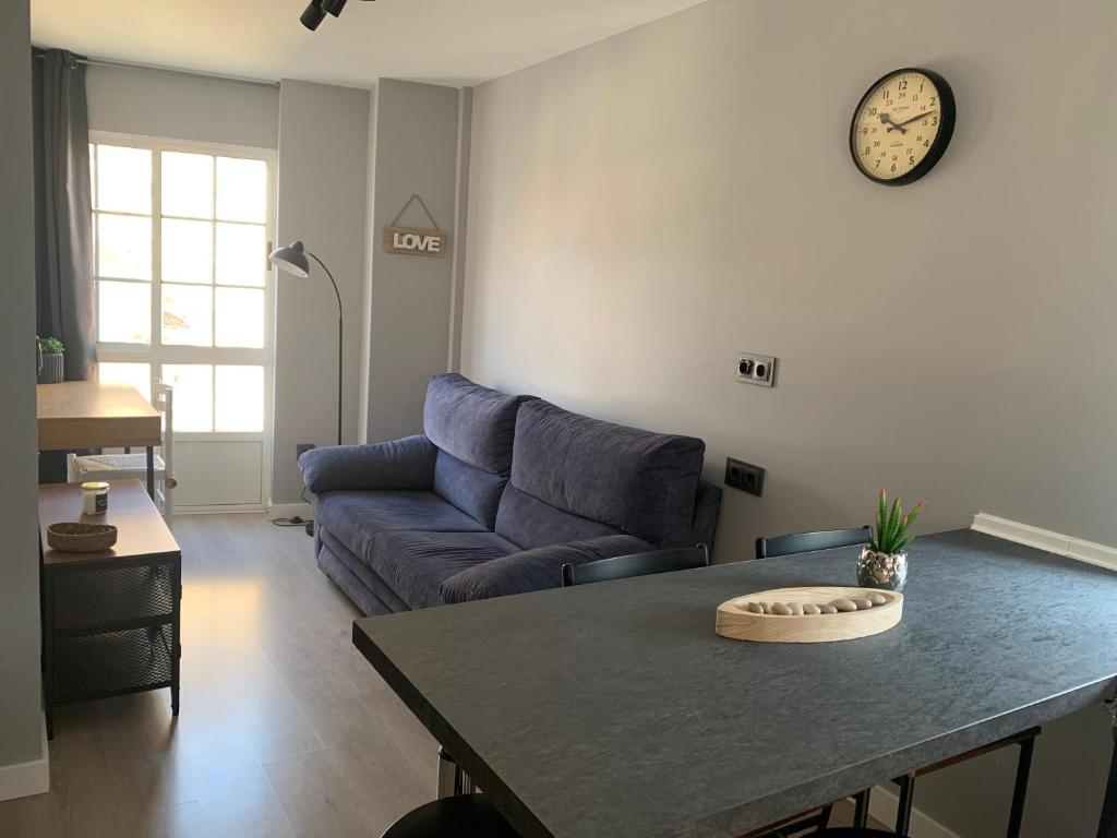 Posezení v ubytování NOARU Apartamentos