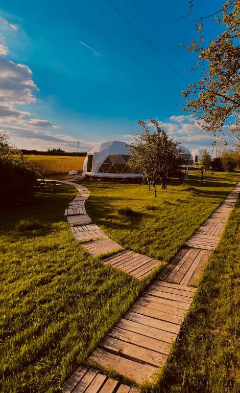 Loodusmaastik of the luxury tent lähedal