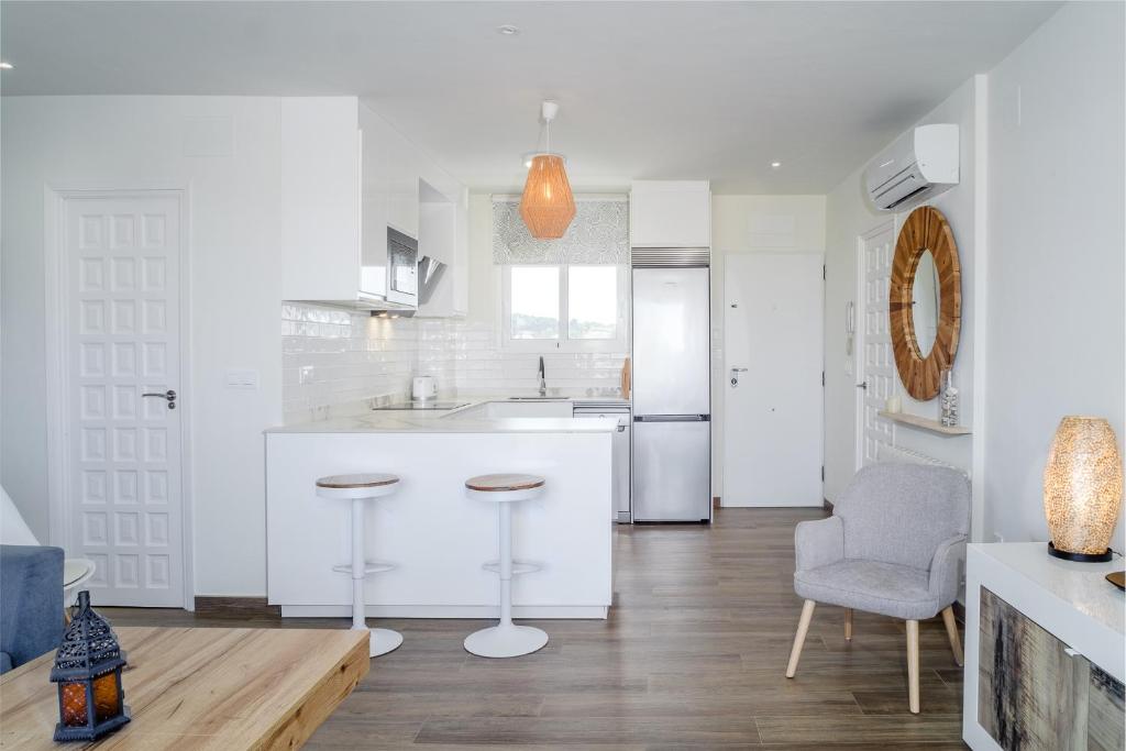 Kuchyň nebo kuchyňský kout v ubytování Don Pepe Chic Apartment by Rock Rentals
