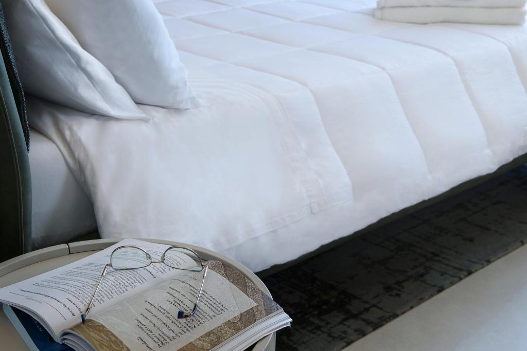Postel nebo postele na pokoji v ubytování Bed&Belvedere