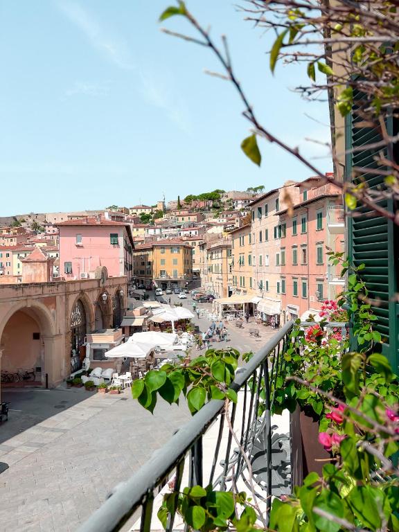 Nespecifikovaný výhled na destinaci Portoferraio nebo výhled na město při pohledu z bed and breakfast