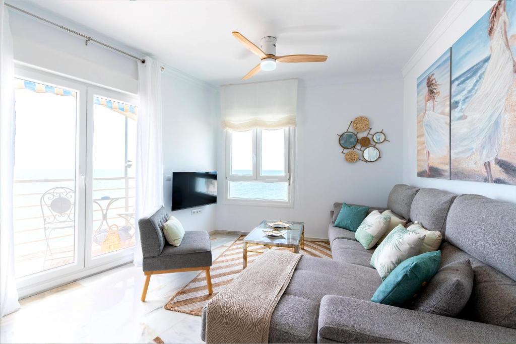 Posezení v ubytování Genteel Home Victoria