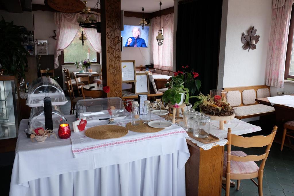 Nápoje v ubytování Café Pension Sonnenkanzel