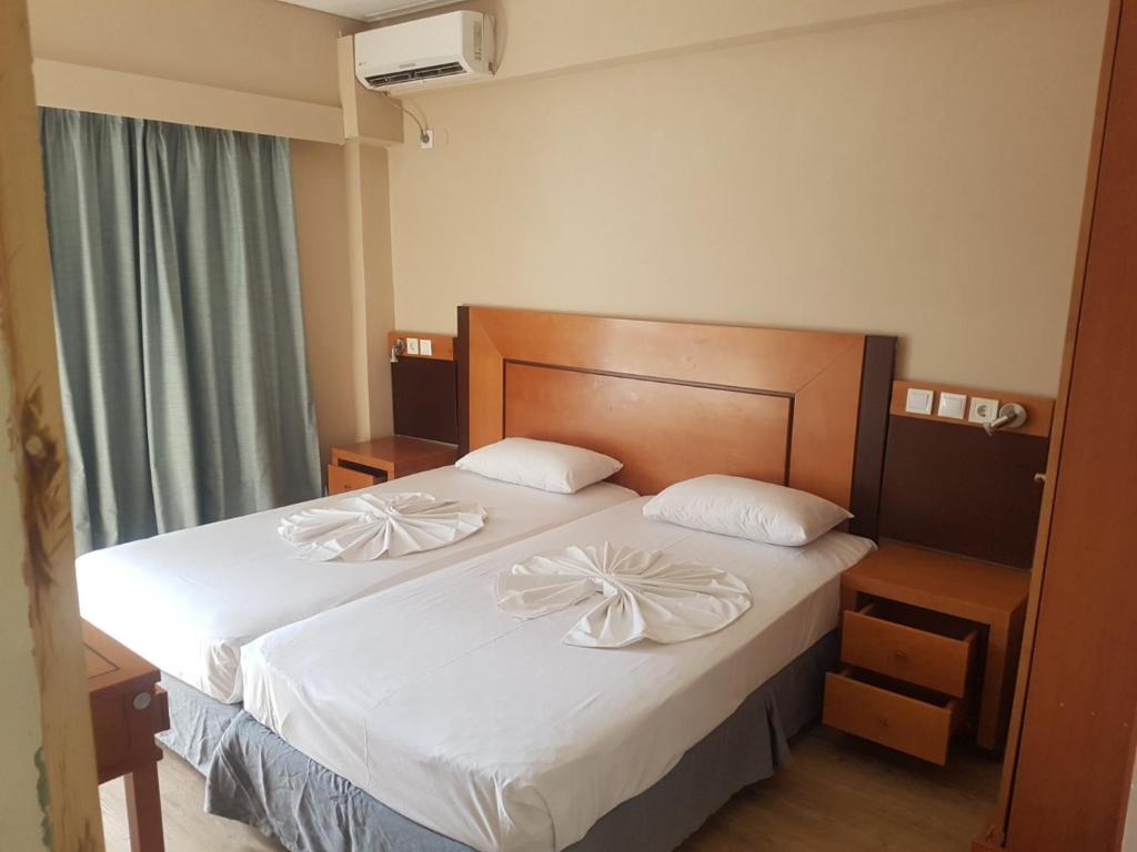 Postel nebo postele na pokoji v ubytování Bristol Apartments