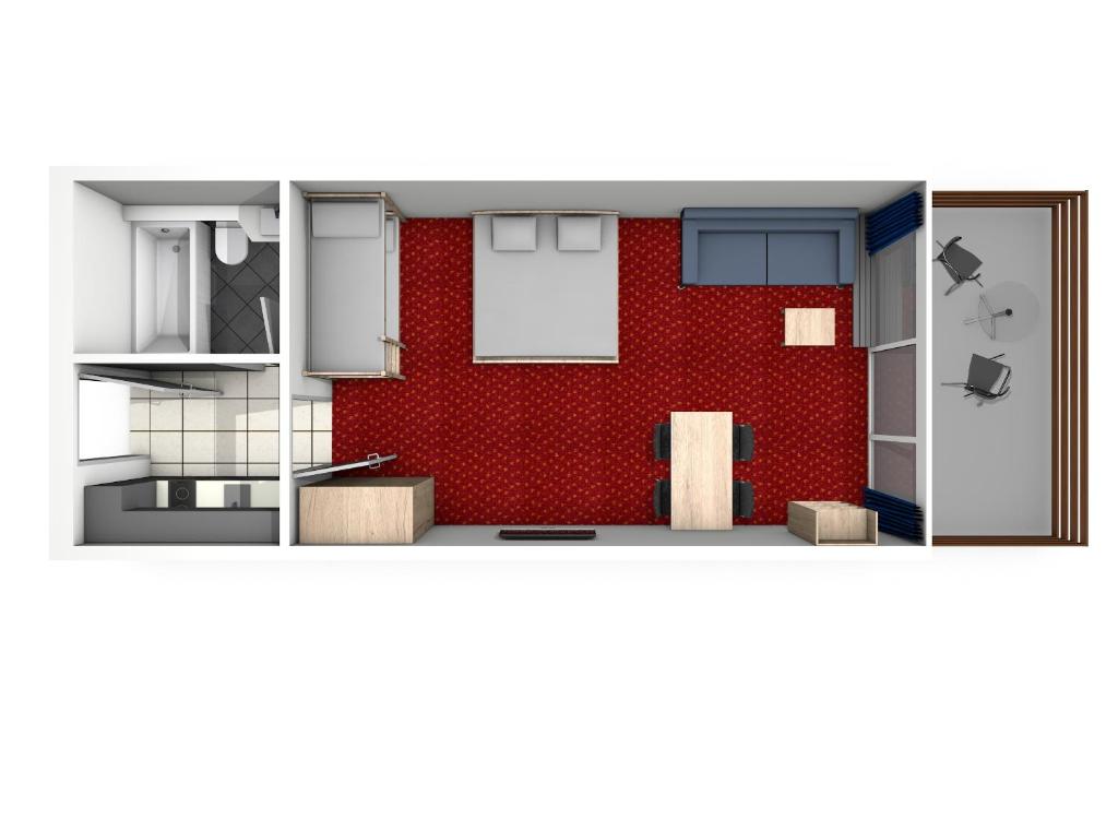 Kuchyň nebo kuchyňský kout v ubytování Apart Holidays - Haus Acletta