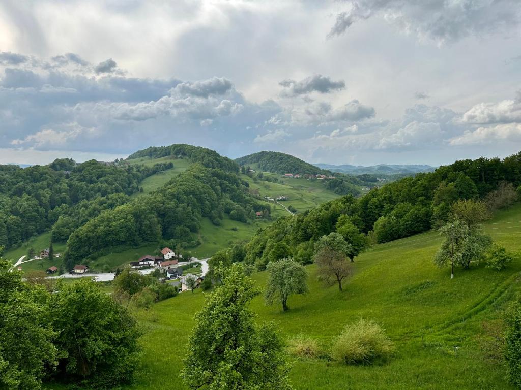 Paesaggio naturale nelle vicinanze del bed & breakfast