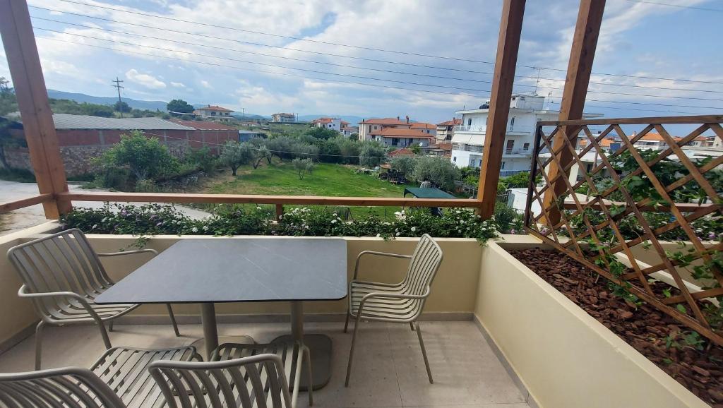 Balkón nebo terasa v ubytování Kynara Elegant Living