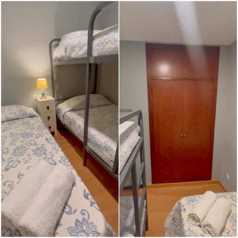 Posteľ alebo postele v izbe v ubytovaní Piso Acogedor Fortuny