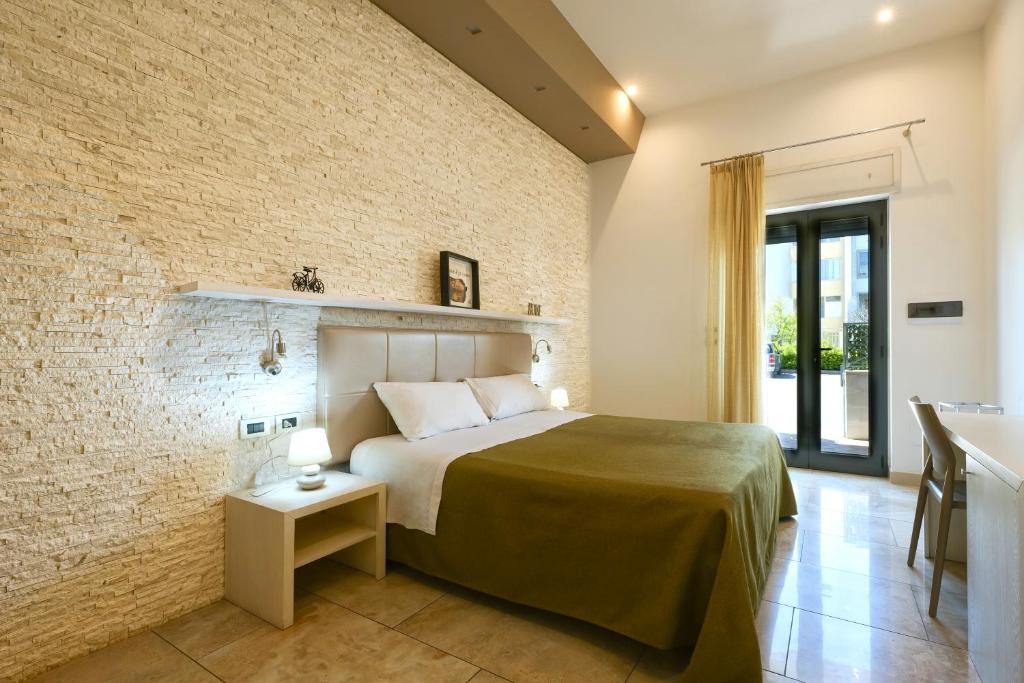 Postel nebo postele na pokoji v ubytování Bed&Belvedere