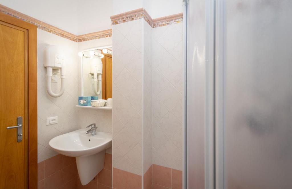 Ванная комната в Hotel Anna