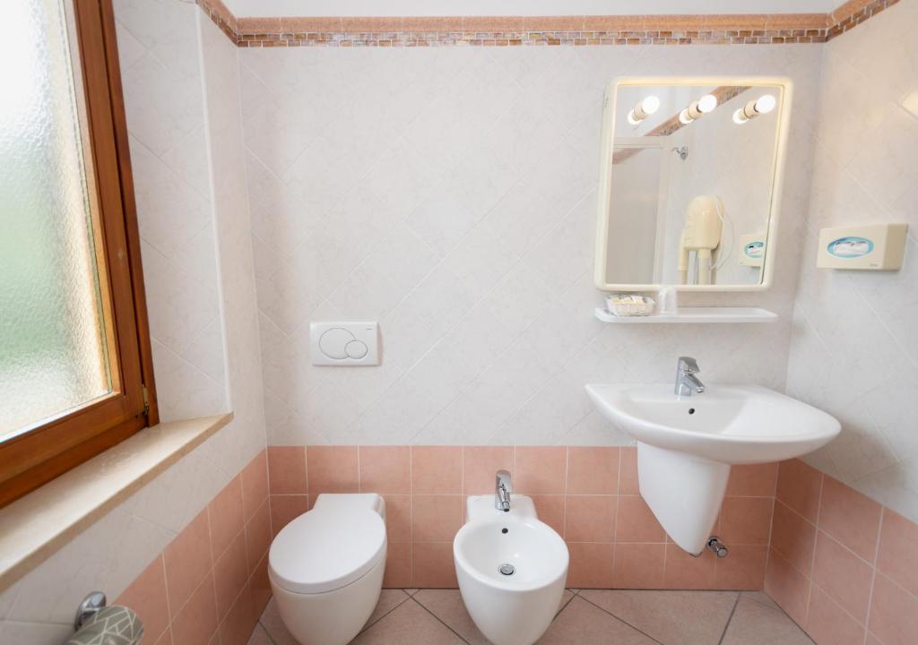 Ванная комната в Hotel Anna
