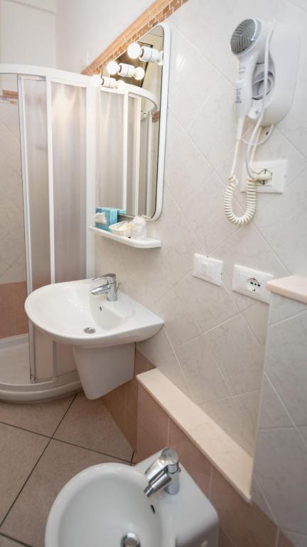 Ванная комната в Hotel Anna