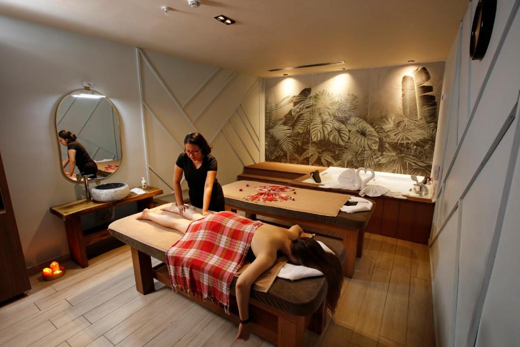 Lázně a/nebo wellness v ubytování Kazdağları Allia Thermal Health & Spa