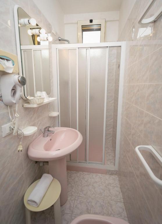 Ванная комната в Hotel Anna