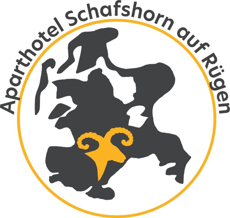 un logotipo para la orquesta del programa escolar de Stratford en Aparthotel Schafshorn, en Schaprode