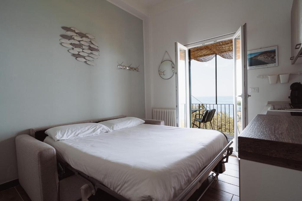Postel nebo postele na pokoji v ubytování Villa Solaria