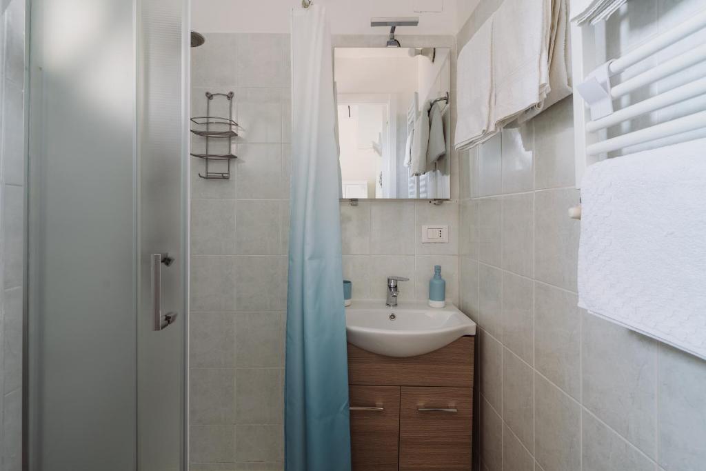 Koupelna v ubytování Villa Solaria