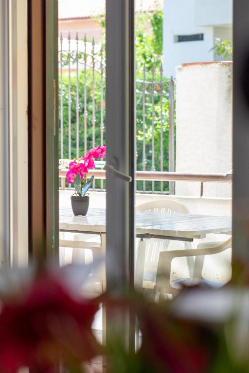 Balkon lub taras w obiekcie Butterfly House