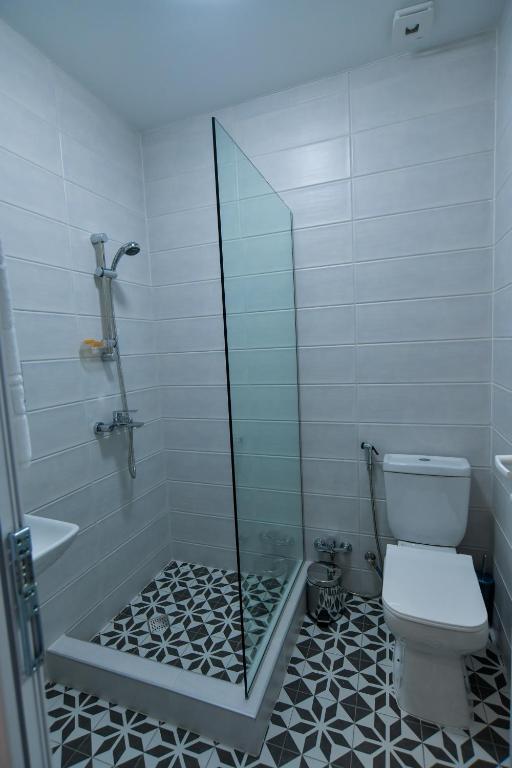 Koupelna v ubytování Euro Hotel Kutaisi