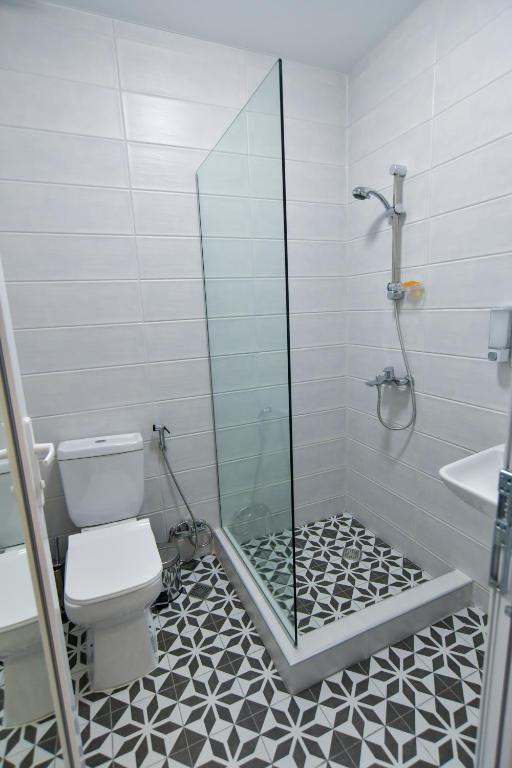 Koupelna v ubytování Euro Hotel Kutaisi