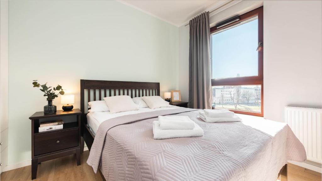 Posteľ alebo postele v izbe v ubytovaní Apartments Jaglana with Parking & SPA
