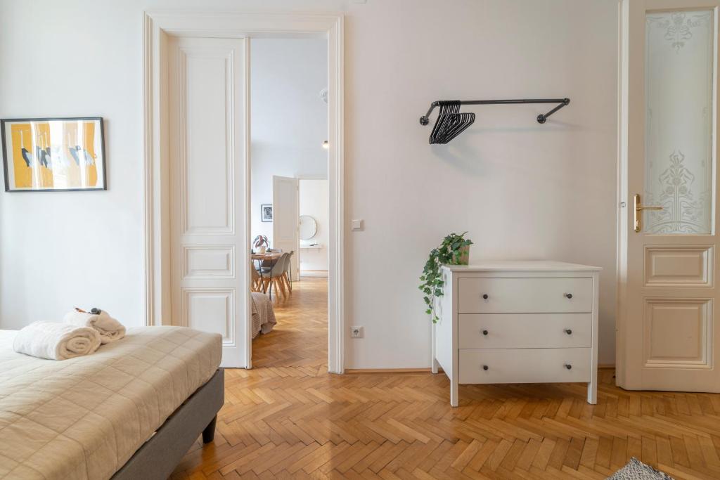 Posteľ alebo postele v izbe v ubytovaní josef's home I Premium Apartment in Ideal Location