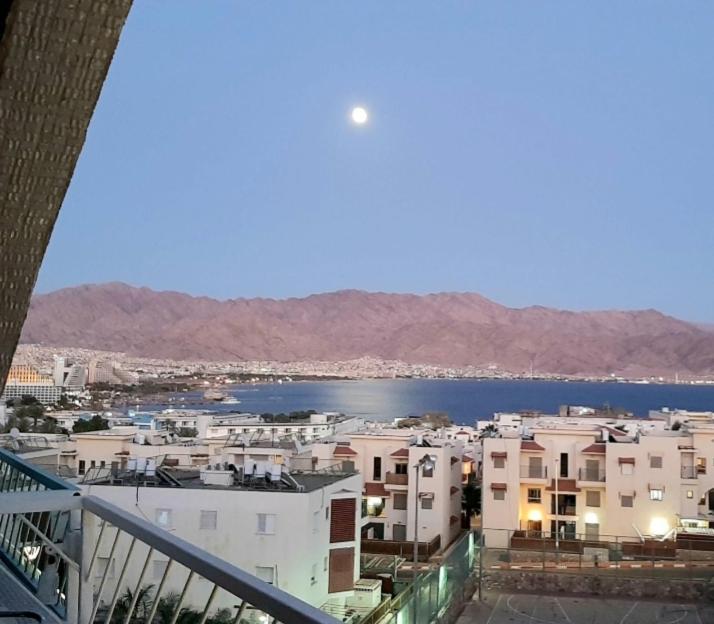 a view of a city and a body of water at Bluestone Vacations in Lev Eilat in Eilat