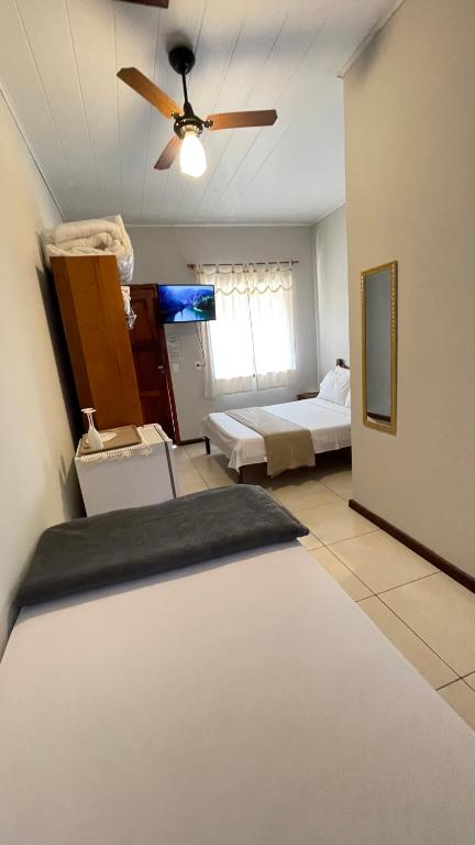 Postel nebo postele na pokoji v ubytování Pousada Brisa do Leste