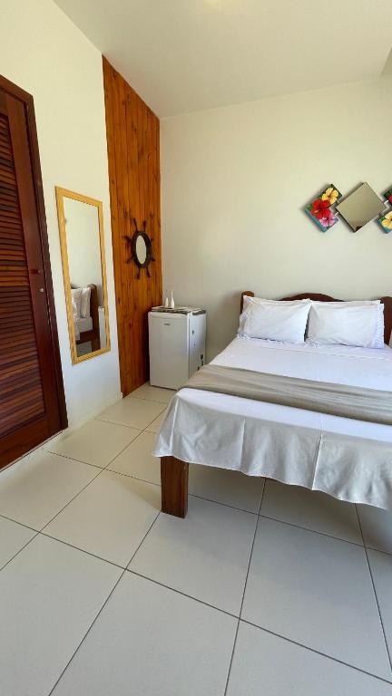 Postel nebo postele na pokoji v ubytování Pousada Brisa do Leste