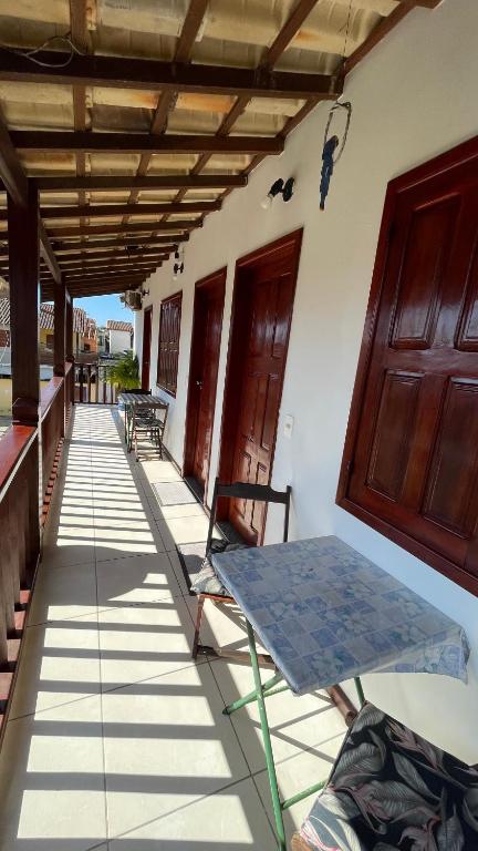Balkón nebo terasa v ubytování Pousada Brisa do Leste