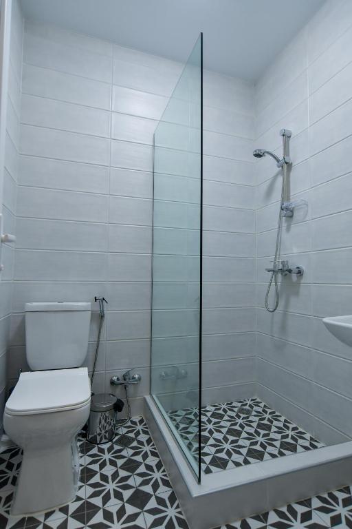 Koupelna v ubytování Euro Hotel Kutaisi
