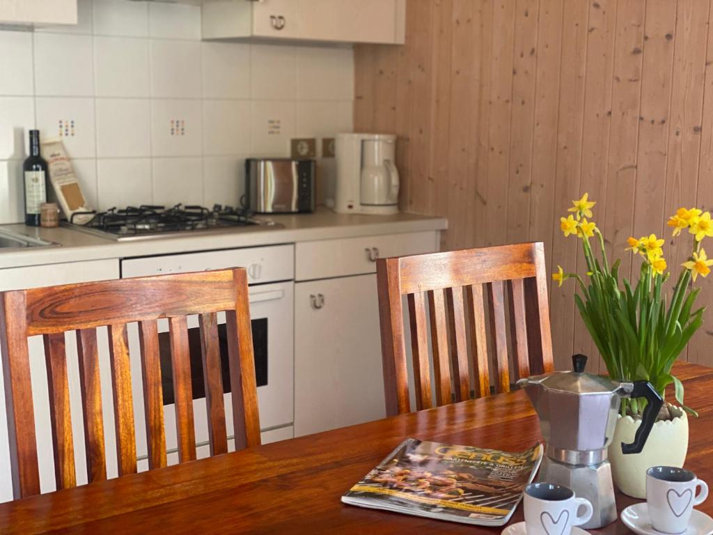 Kuchyň nebo kuchyňský kout v ubytování Casa Paola