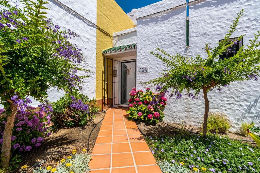 Zahrada ubytování Casablanca 7 Nerja