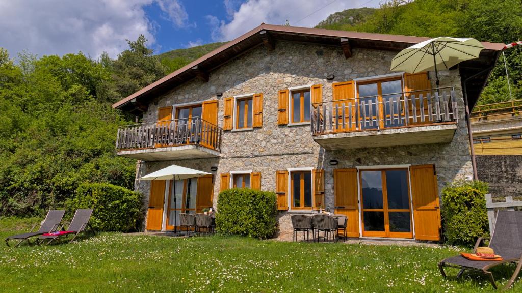 Zahrada ubytování Casa Paola