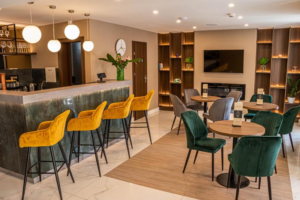 Posezení v ubytování Hotel Crystal