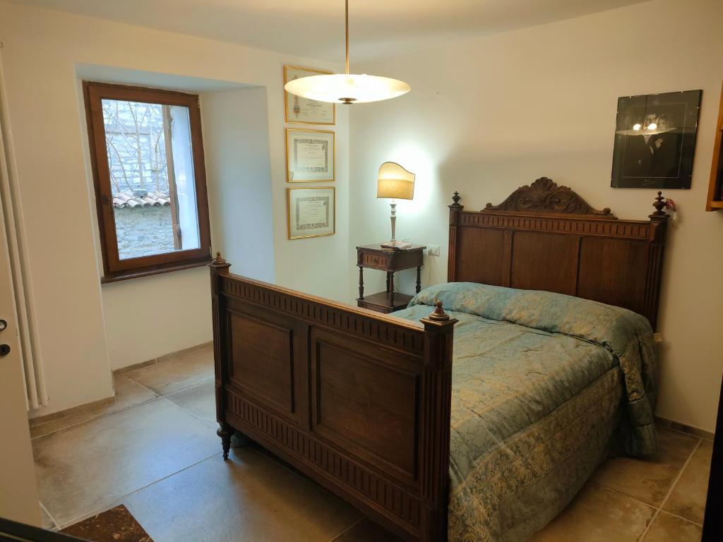Postel nebo postele na pokoji v ubytování Raphael house