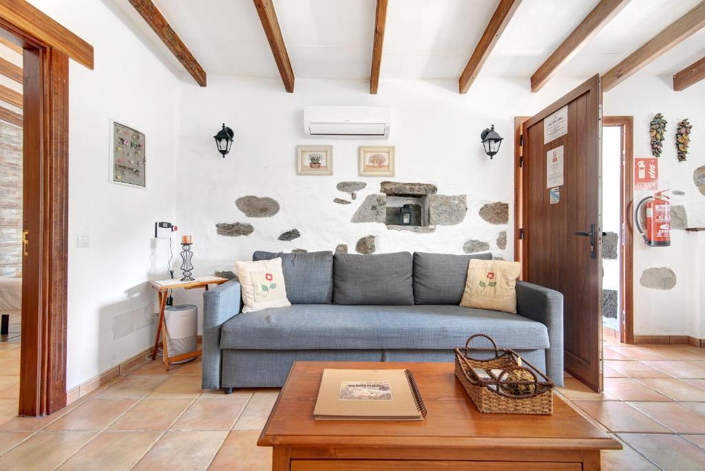 Posezení v ubytování Casa Abuela Fela