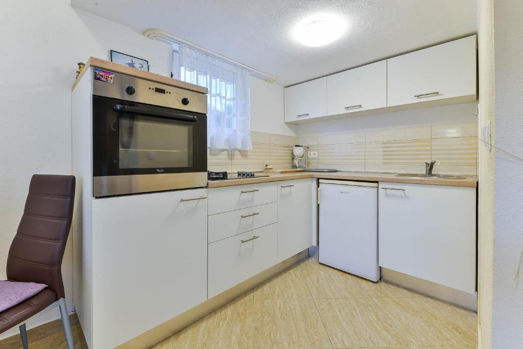 Kuchyňa alebo kuchynka v ubytovaní Borik Apartment Pedic