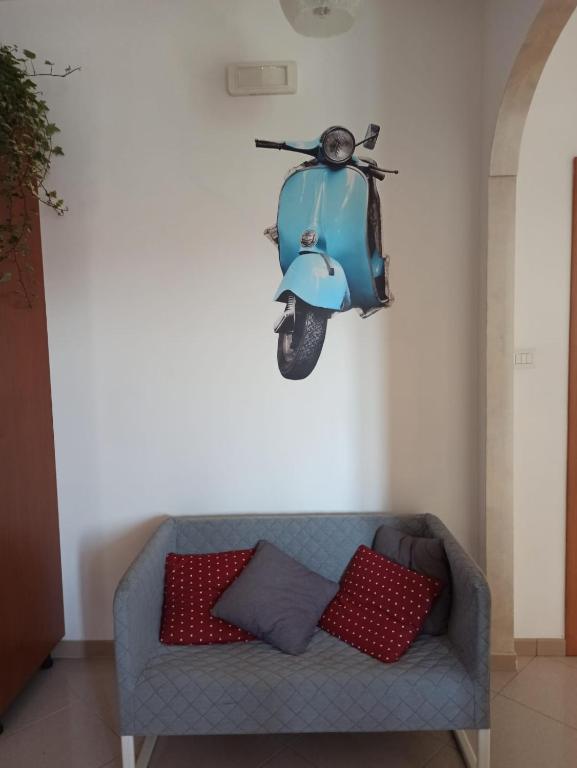 Posezení v ubytování B&B In Sella